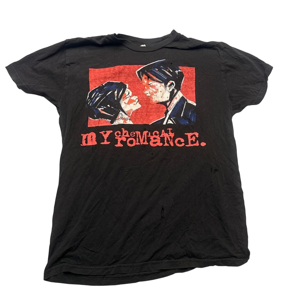 My Chemical Romance Three Cheers For Sweet Revenge Album Shirt 17x25 Y2K